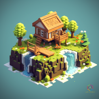 queerwithin_Cute_isometric_island_cottage_in_the_woods_river_wi_29793d0f-b99c-4653-8990-feb07a2e779e.png